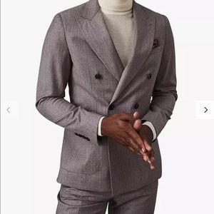 Reiss Double Breasted Slim Fit Jacket and Pants